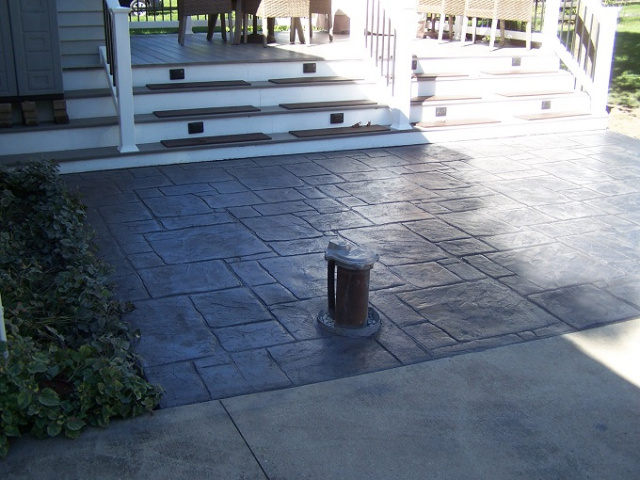 STAMPED CONCRETE